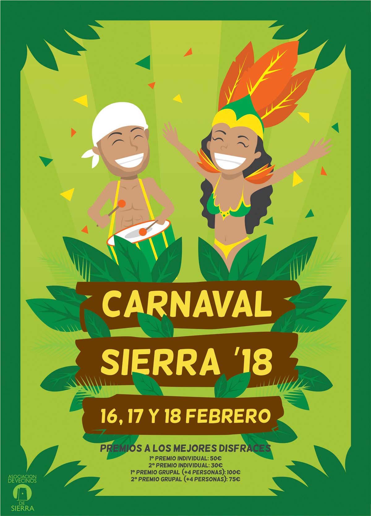 Carnaval Sierra 1 (2018) - Asociacion de Vecinos de Sierra - vecinosdesierra